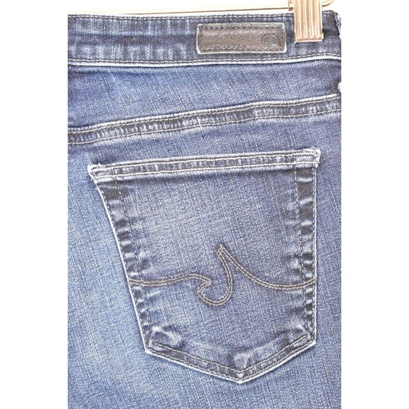 Adriano Goldschmied AG The Stilt Cigarette Leg Jeans Size 27 Low Rise Ankle Blue - Picture 8 of 13